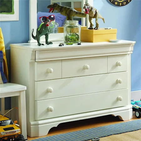 Four Drawer Single Dresser